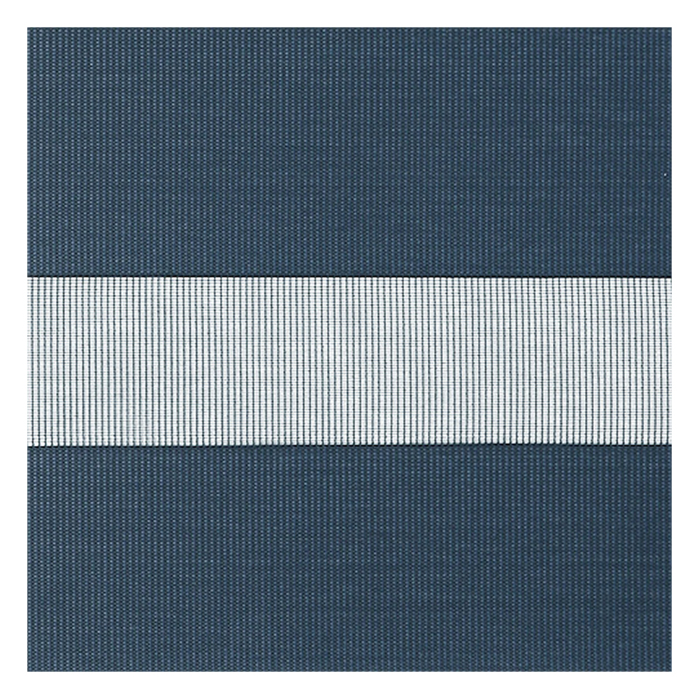 Stoffmuster für Doppelrollo nach Maß | B152 blau-violett / lichtdurchlässig / Binale