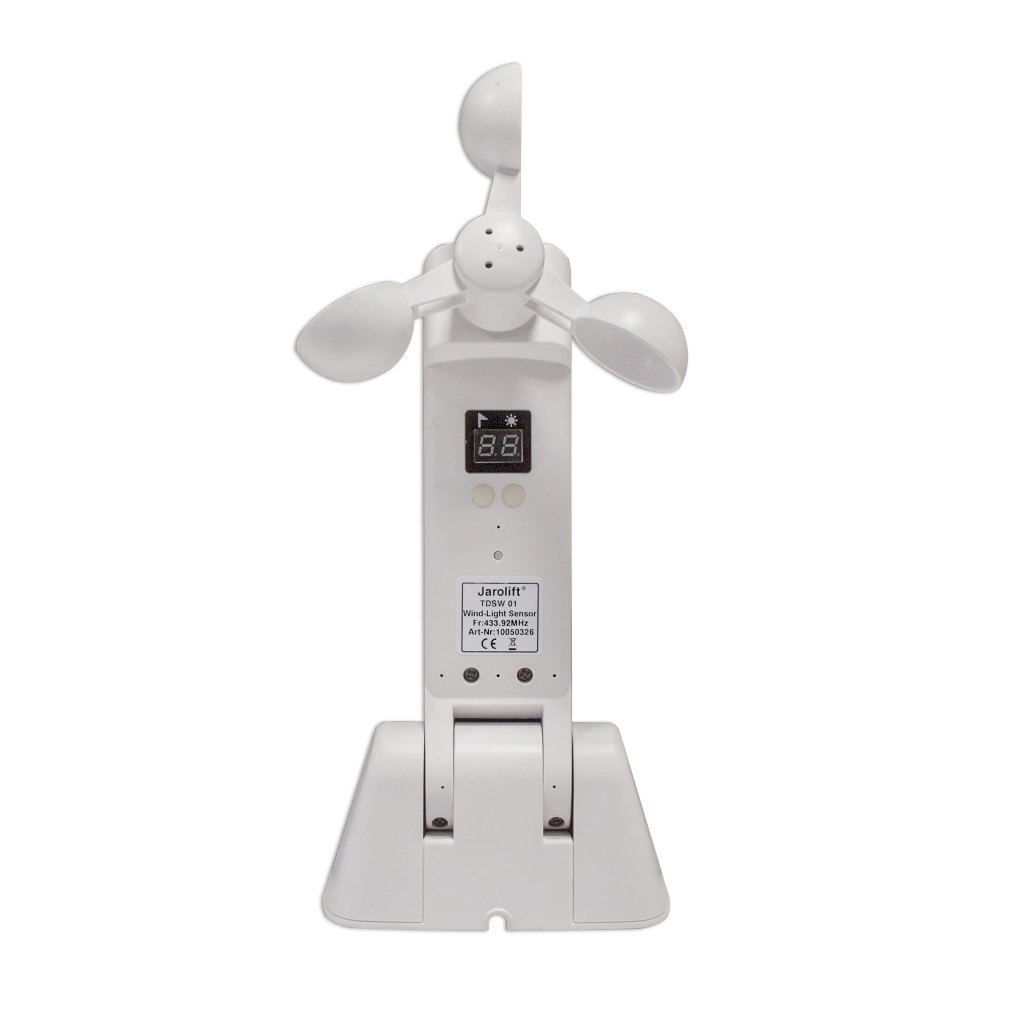 slider_image_0190c4745b0e700a89e554fb194e485c Solarbetriebener Funk-Sensor für Sonnen- und Windüberwachung mit digitaler Anzeige und Rotoren