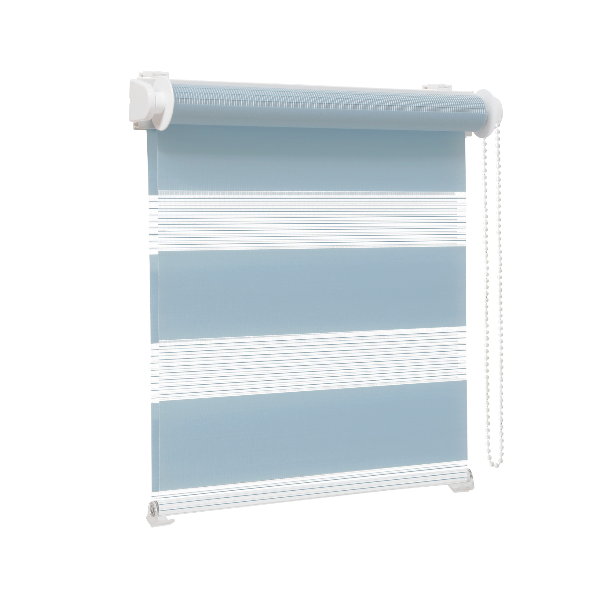 slider_image_2b16b78c2a2f4a57a7e0db2e9904ba1d Doppelrollo mit Kettenzugmechanismus zur Lichtregulierung und Sichtschutz, montierbar an Fenster