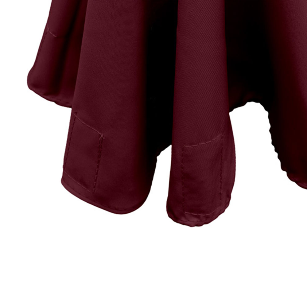 Bespannung für Ampelschirm, Detailansicht des Stoffes und der Nähte