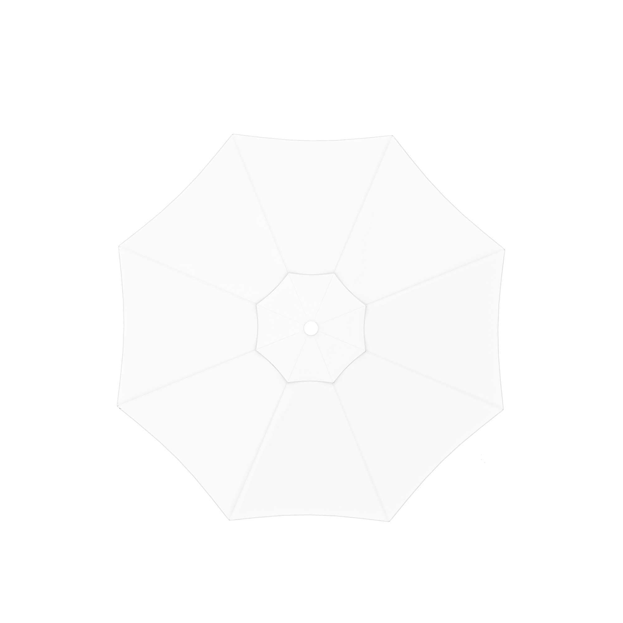 slider_image_a25d186950e04232a41b53ddb0e9eeeb Quadratischer Sonnenschirm von oben, symmetrisches Design mit zentralem Punkt