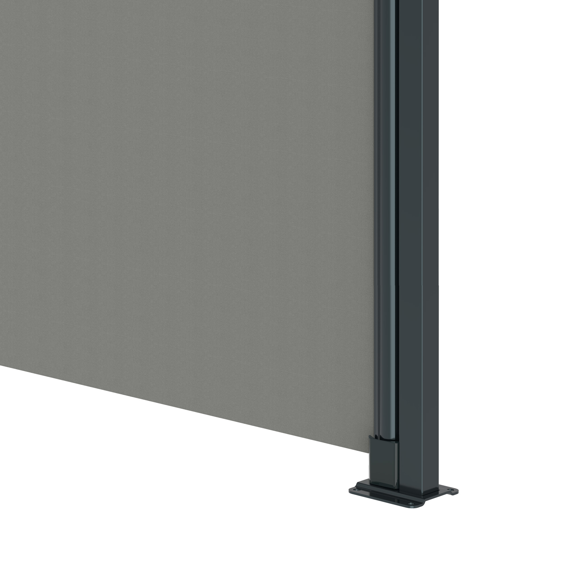 slider_image_67e5fa98acd64deeb56f077abd9f7006 Seitenzugmarkise mit vertikaler Halterung und ausziehbarem Sichtschutz für Außenbereich