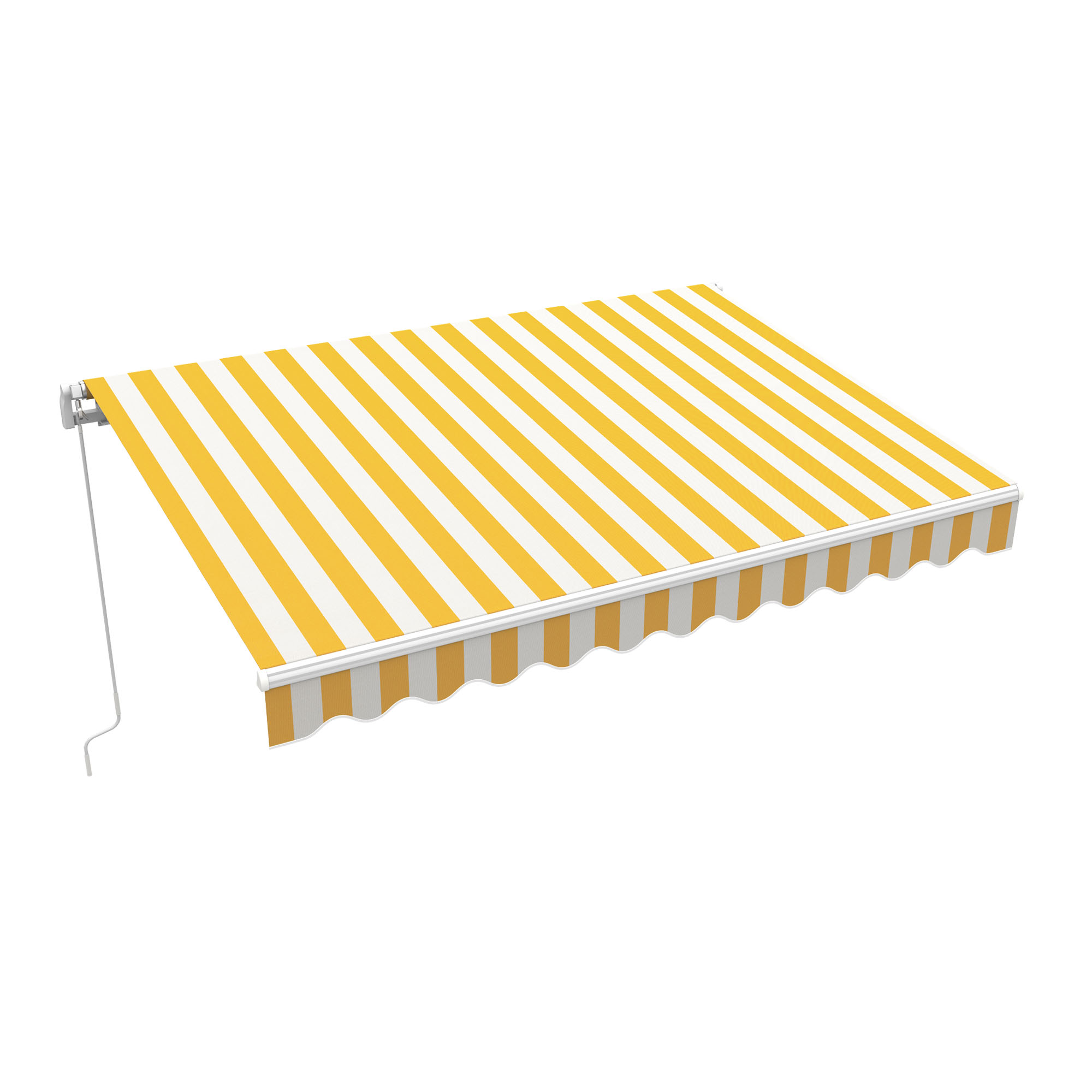 slider_image_01928fdd7b3679d6af16e76287efd869 Gelenkarmmarkise Basic 2000 mit ausfahrbarem Tuch und Wandhalterung