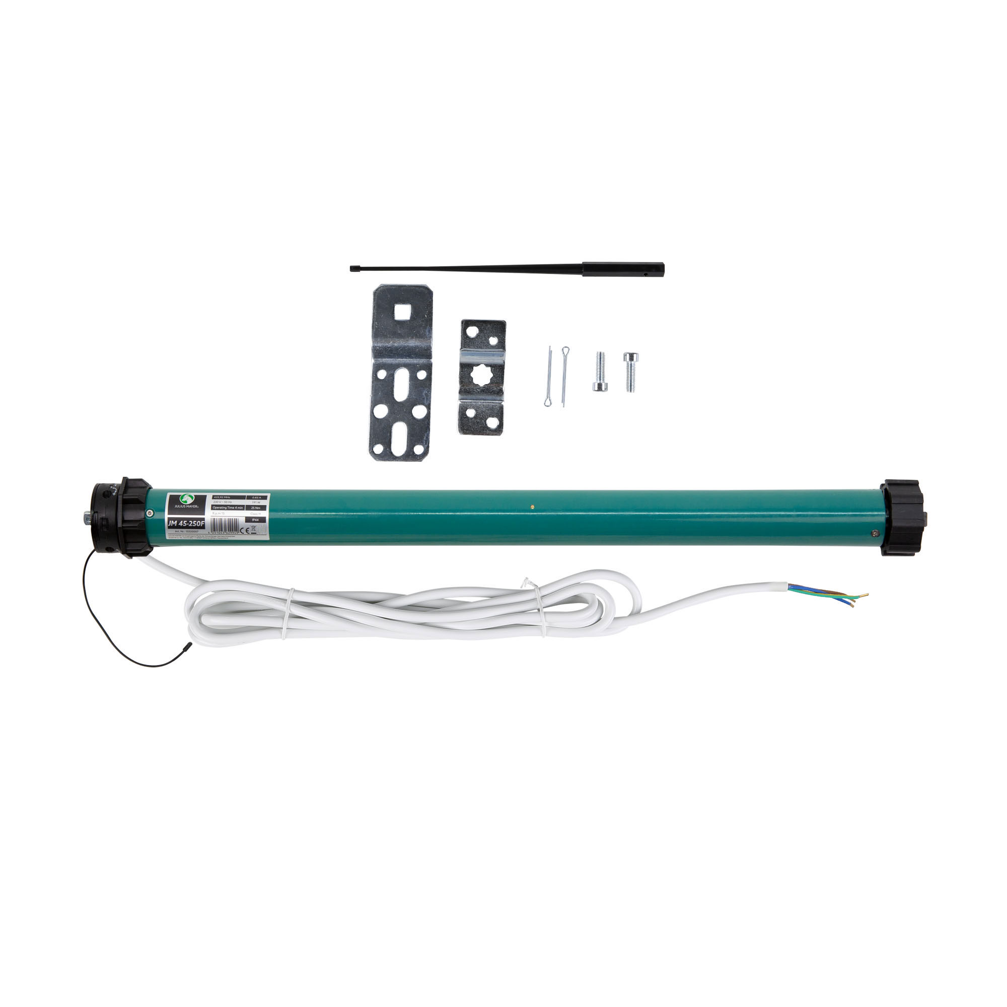 slider_image_01931b76c45c71c69105042a9c89b1ad Funk-Rollladenmotor mit Zubehörteilen und Kabel für elektrische Steuerung von Rollläden