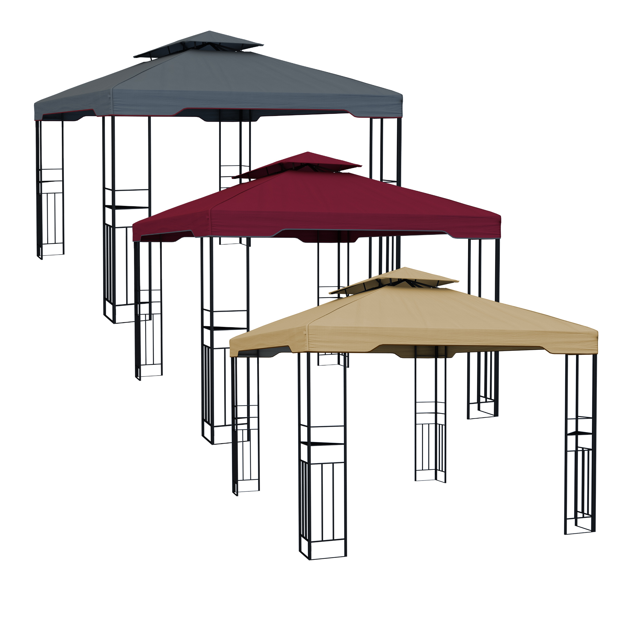 Deluxe Gartenpavillon (Typ nach Wahl)
