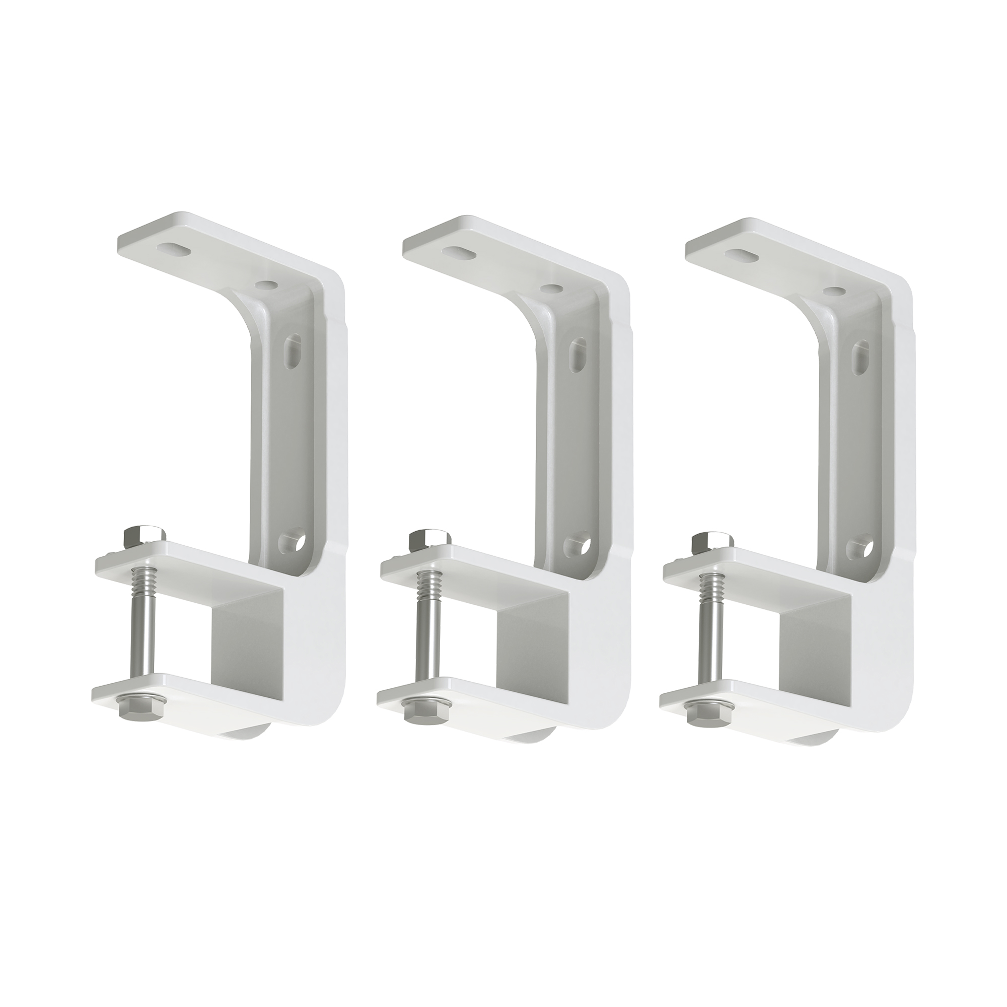 Halterung für Gelenkarmmarkise zur Wand- oder Deckenmontage mit Schraubbefestigung