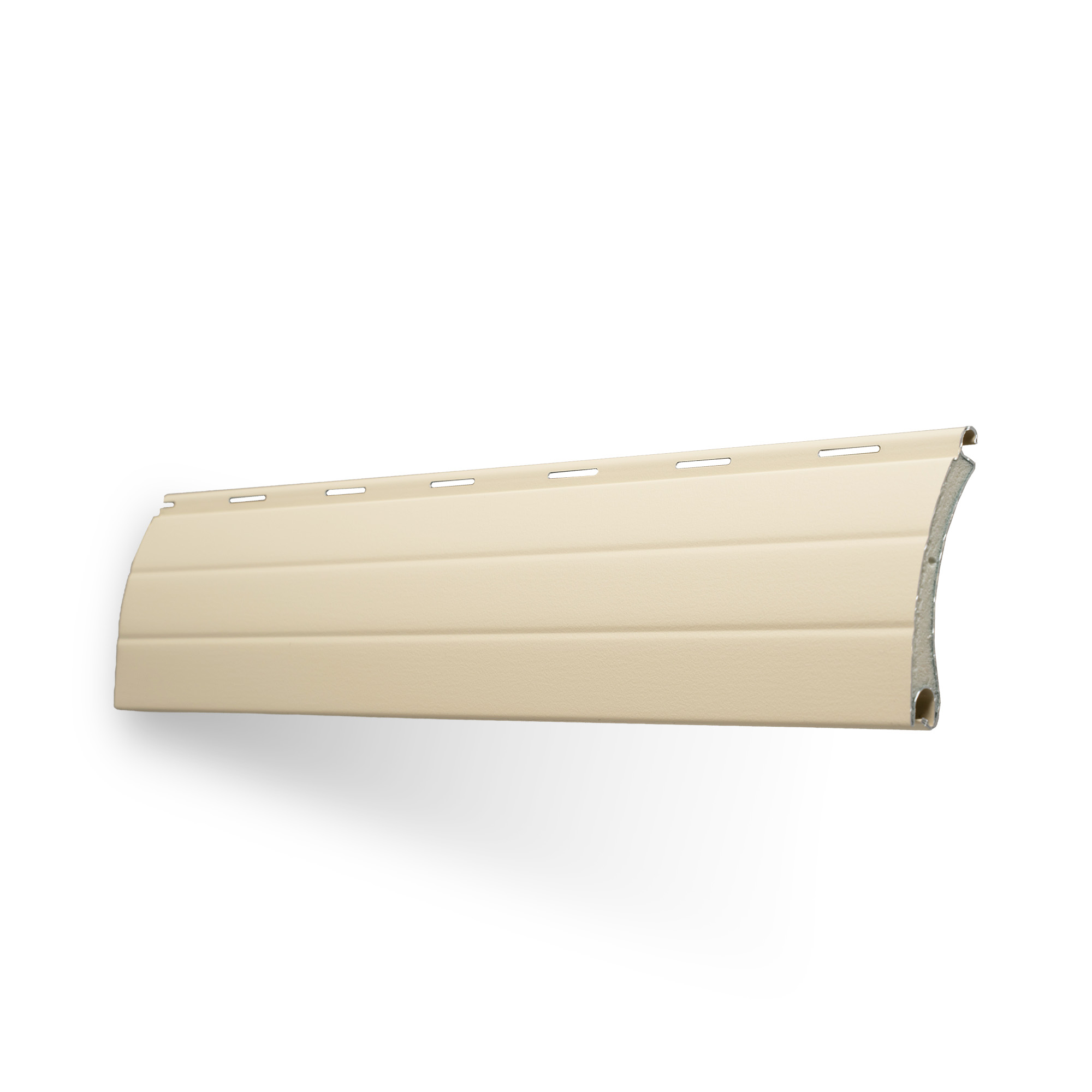Lamellen-Muster für Rollladen nach Maß | Aluminium, A39, 16 hellelfenbein