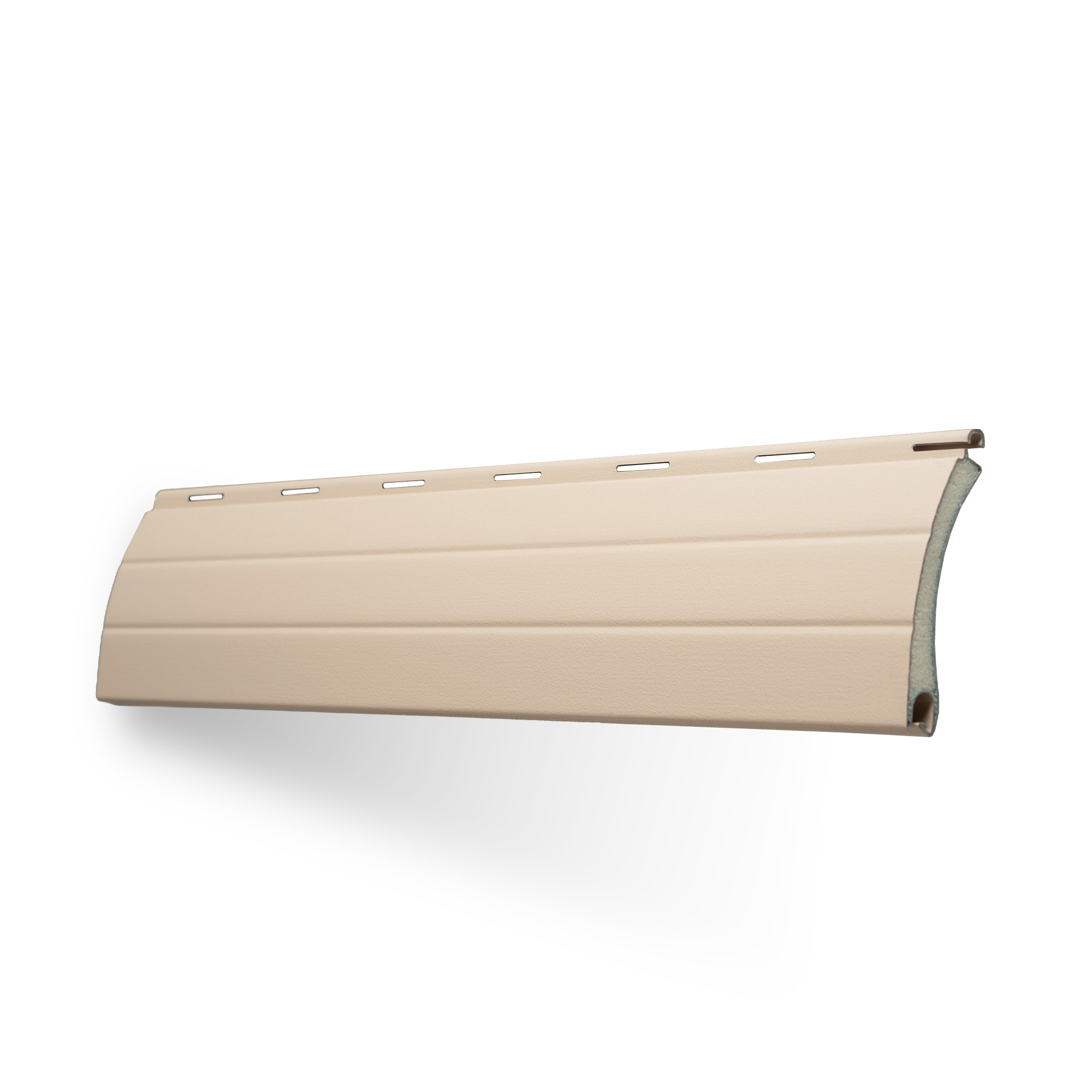 Lamellen-Muster für Rollladenpanzer nach Maß | Aluminium / PA39 / 05 beige