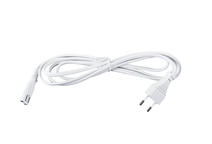 Anschlusskabel mit Euro 8 Stecker, geeignet für Stromversorgung und elektronische Geräte