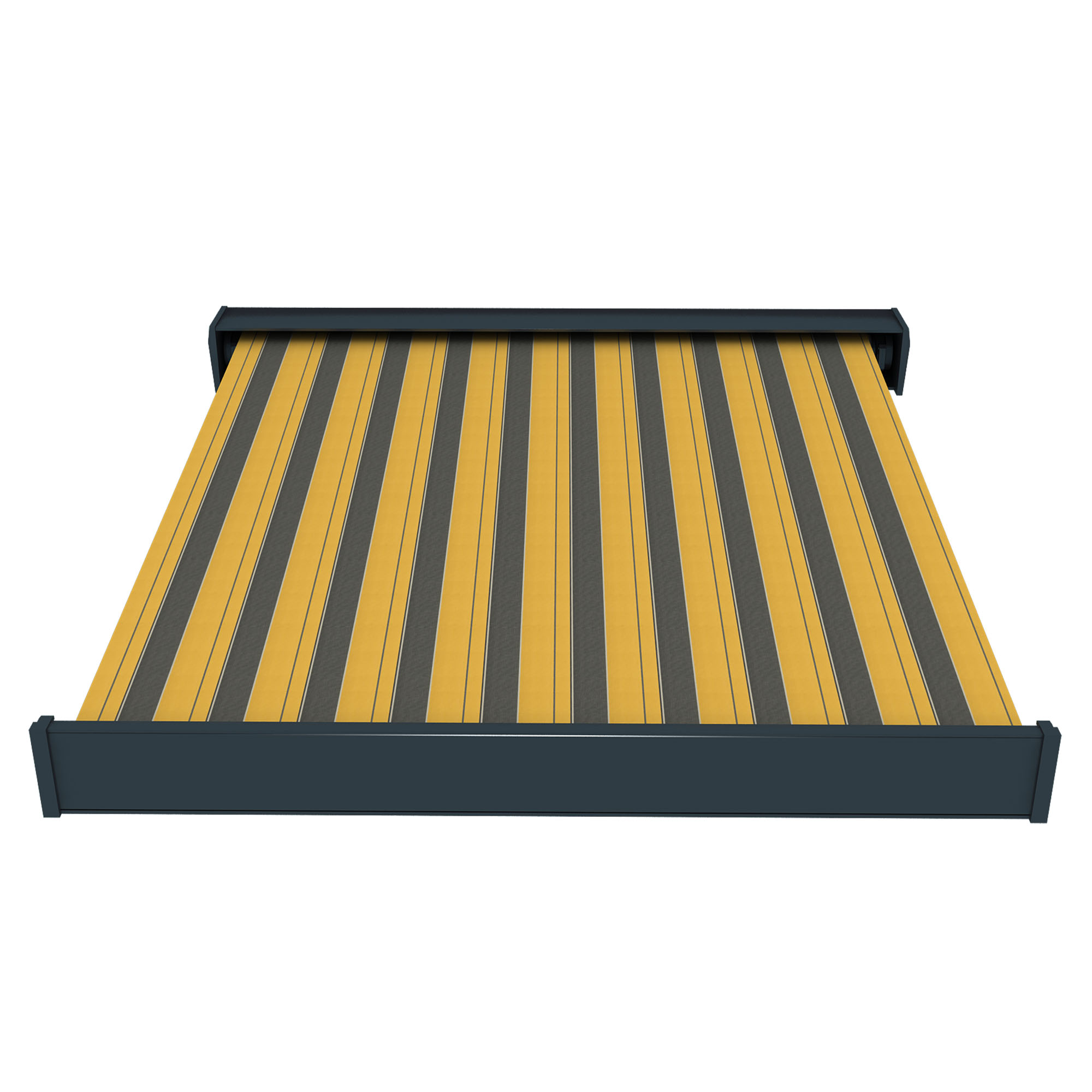 slider_image_01958031d7c27b6293d13d99ed1f4e5a Kassettenmarkise Line mit geschlossenem Gehäuse und ausgerolltem Tuch für Sonnenschutz