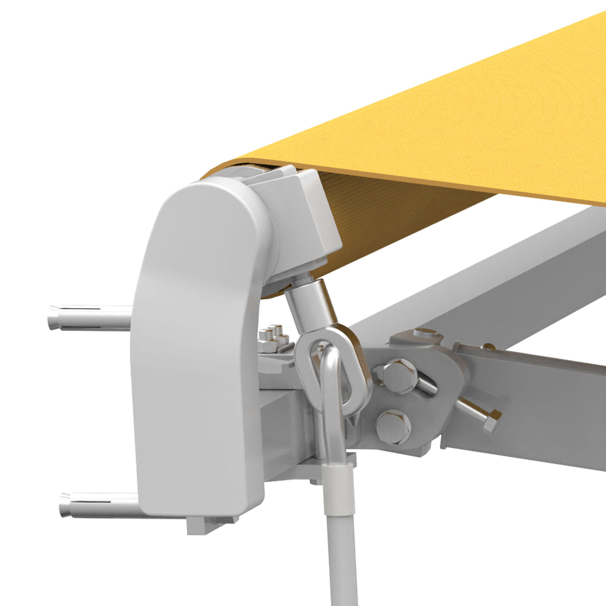 slider_image_01928fc593877a08b9b31df9ee4322bc Gelenkarmmarkise Basic 2000 mit mechanischem Aufbau und Befestigungselementen