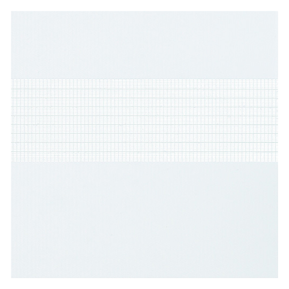 Stoffmuster für Doppelrollo nach Maß | A016 weiß / lichtdurchlässig / Spring