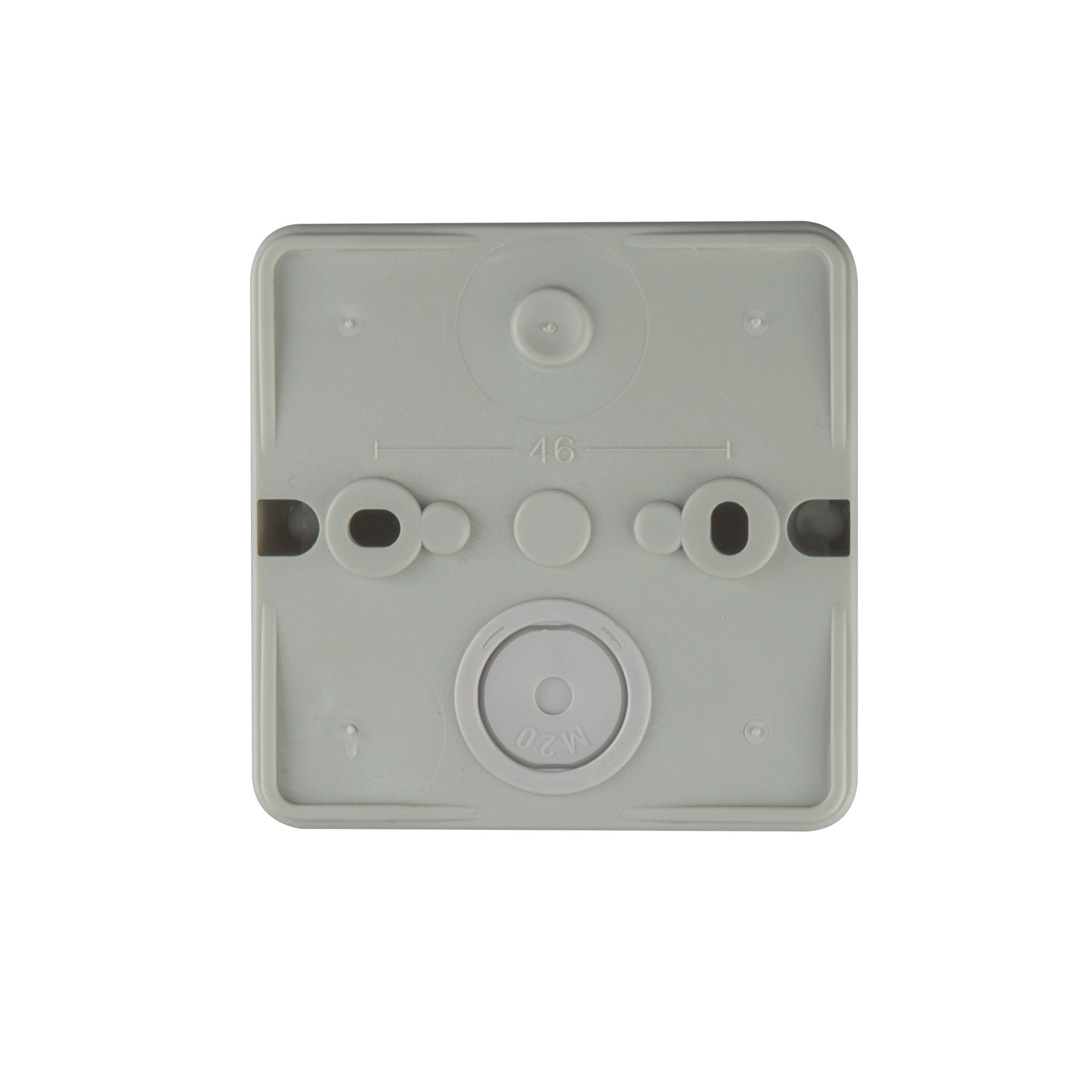 Aufputzdose mit mehreren Einführungen für Kabelverbindungen und Verteilungszwecke