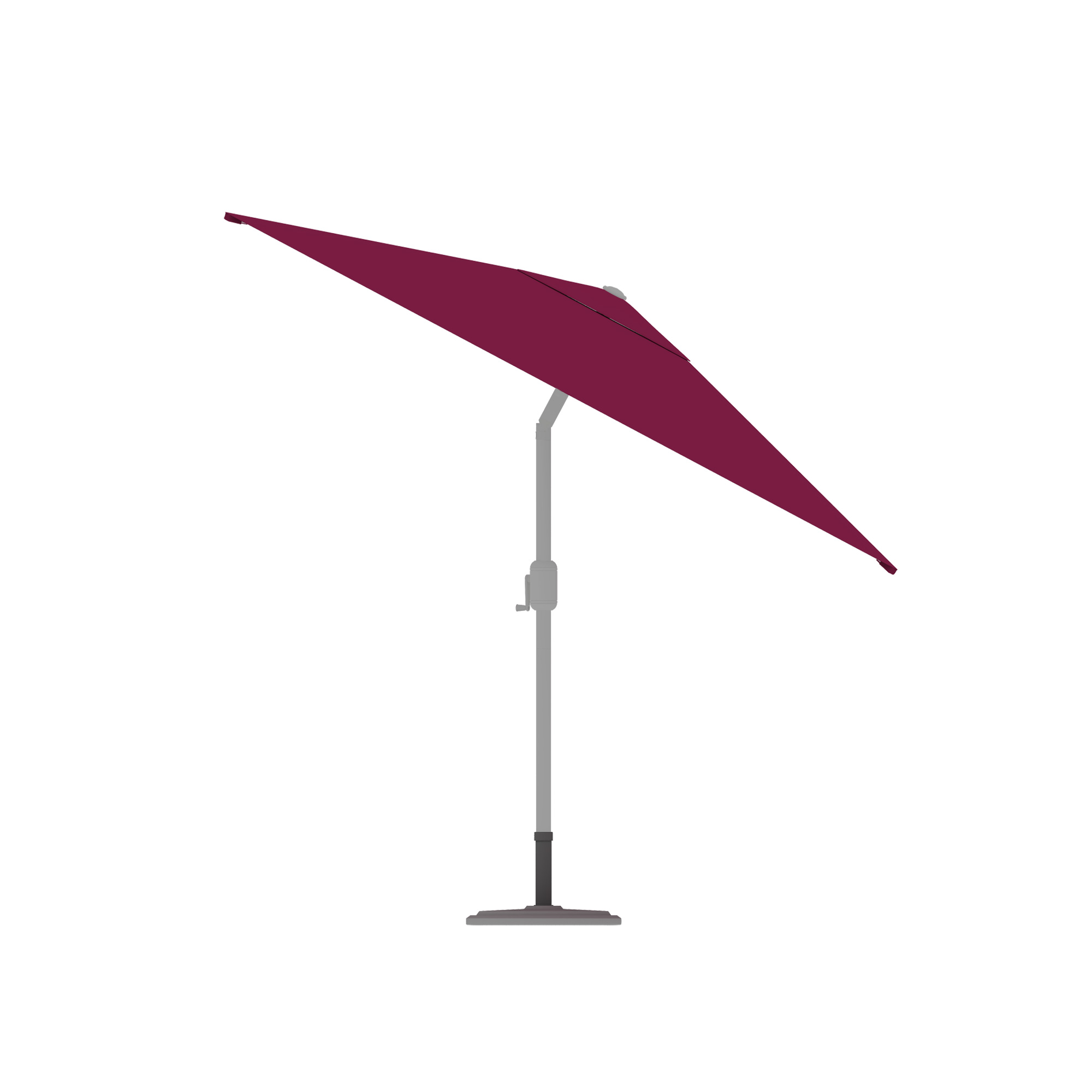 slider_image_a3dc94f508f645f6a9873394870a895b Freistehender Sonnenschirm mit verstellbarem Gestell und rundem Schirm