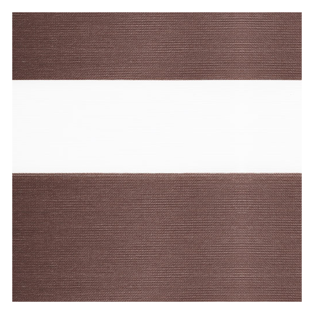 Stoffmuster für Doppelrollo nach Maß | G7946 braun / lichtdurchlässig / Rio Stoffmuster für Doppelrollo nach Maß | G7946 braun / lichtdurchlässig / Rio