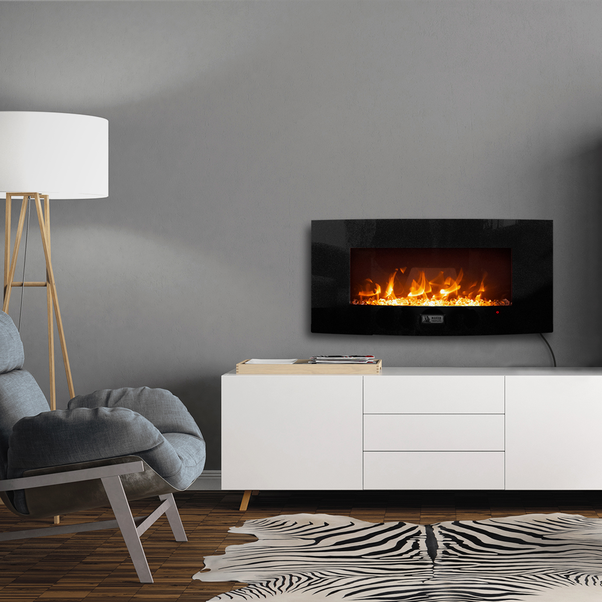 ELEGANZA Elektrokamin MFP-36 Curved