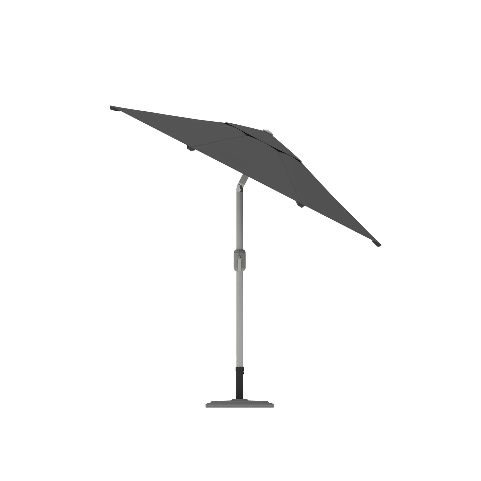 slider_image_59dec30b190b45c5b24dcac5a4dad2be Freistehender Sonnenschirm mit verstellbarem Gestell und rundem Schirm