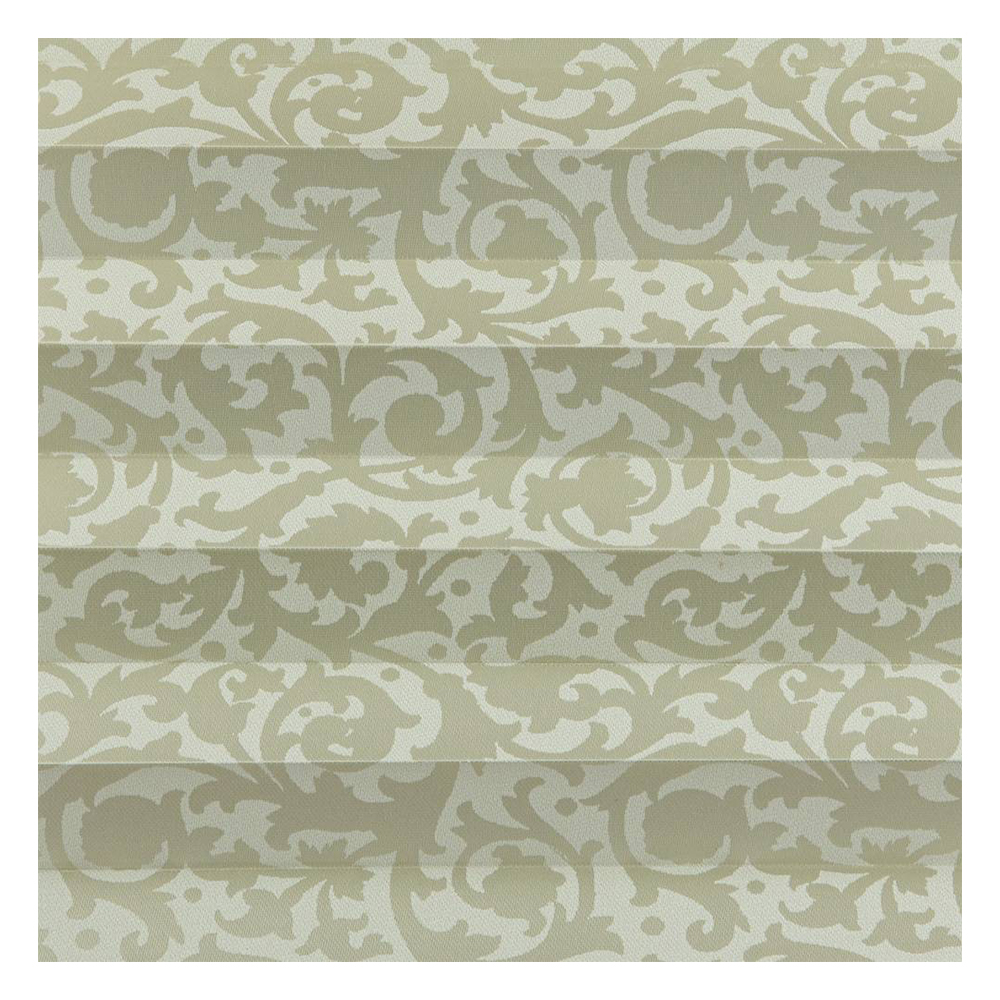 Stoffmuster für Plissee nach Maß | 30572 beige / lichtdurchlässig / Arabesque Stoffmuster für Plissee nach Maß | 30572 beige / lichtdurchlässig / Arabesque