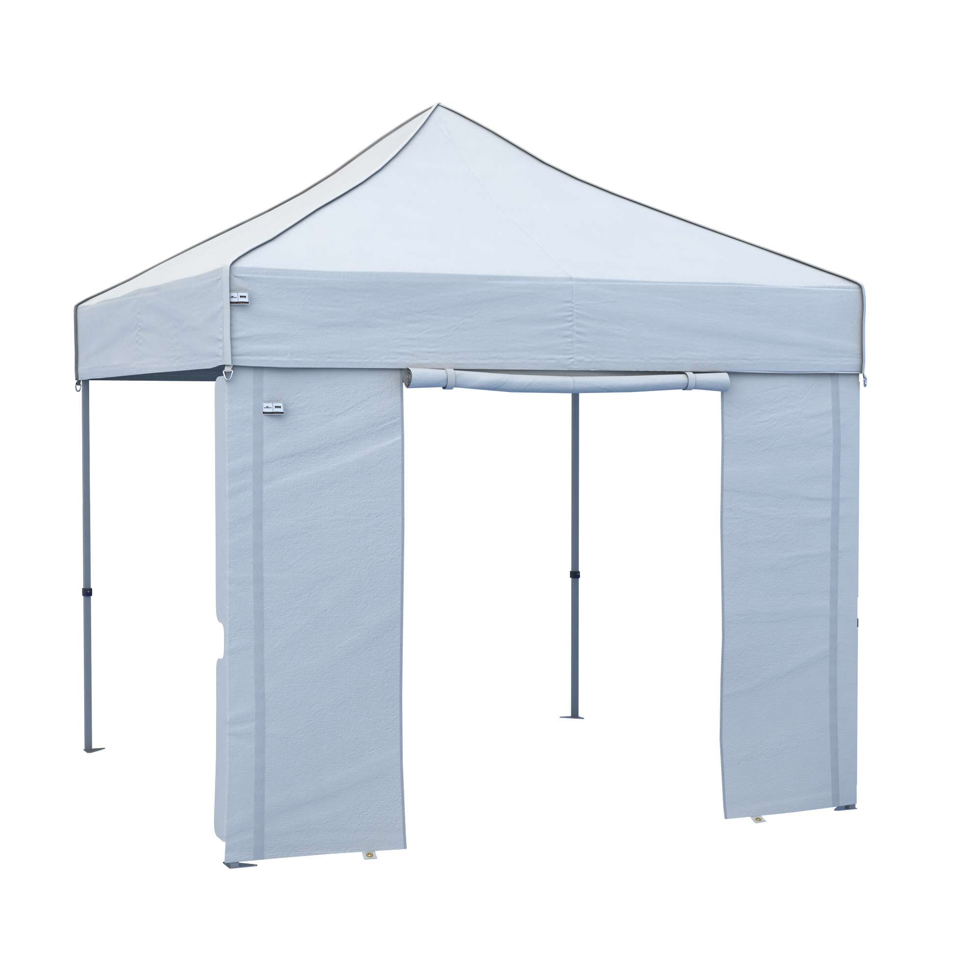 Seitenwand für Faltpavillon mit Fensteröffnung und stabiler Struktur