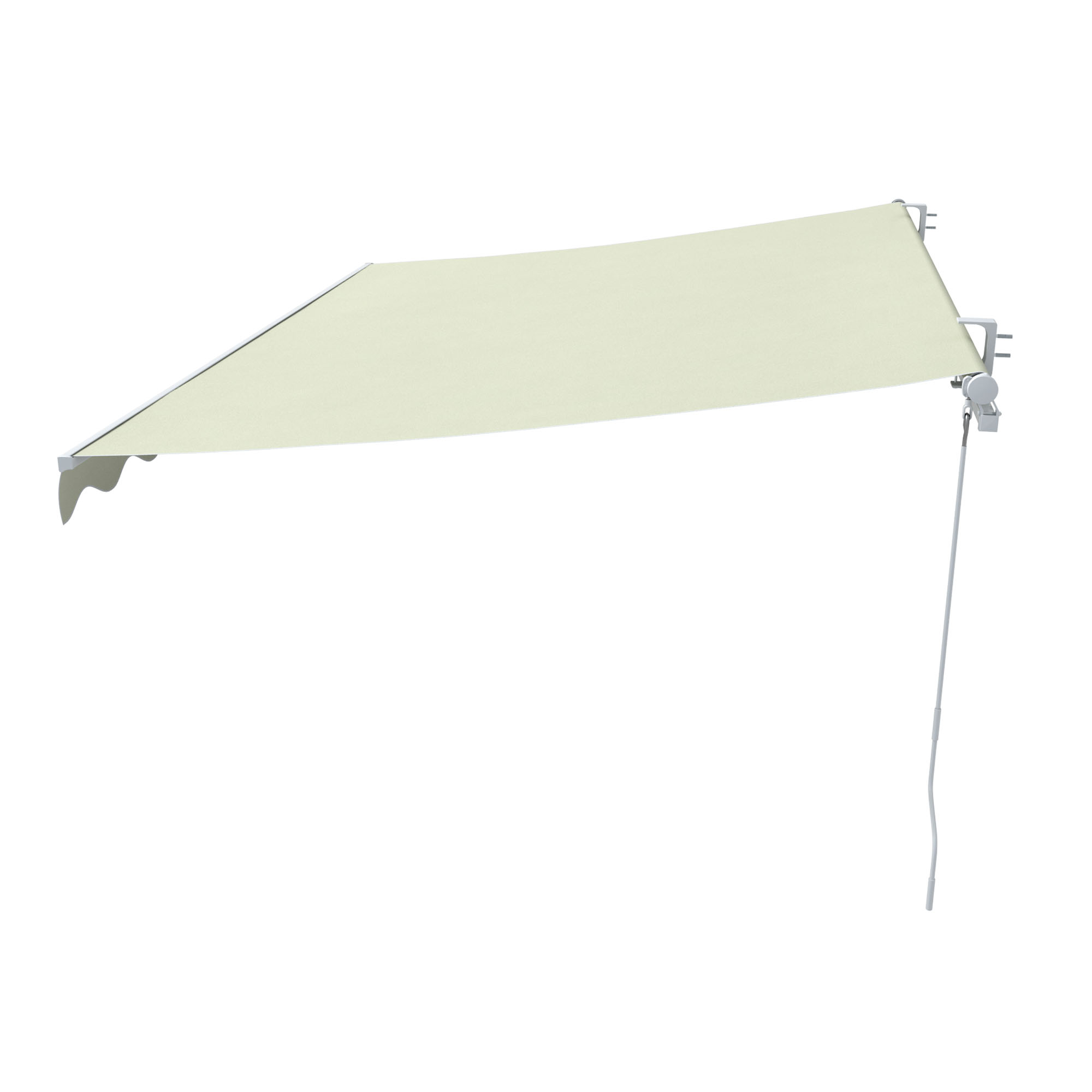 slider_image_0190da7a70e87844a5db6c588cf7db05 Gelenkarmmarkise Easy mit ausfahrbarem Tuch und stabiler Halterung zur Beschattung