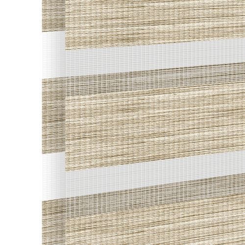 Stoffmuster für Doppelrollo nach Maß | BH-26 birke / lichtdurchlässig / Graz