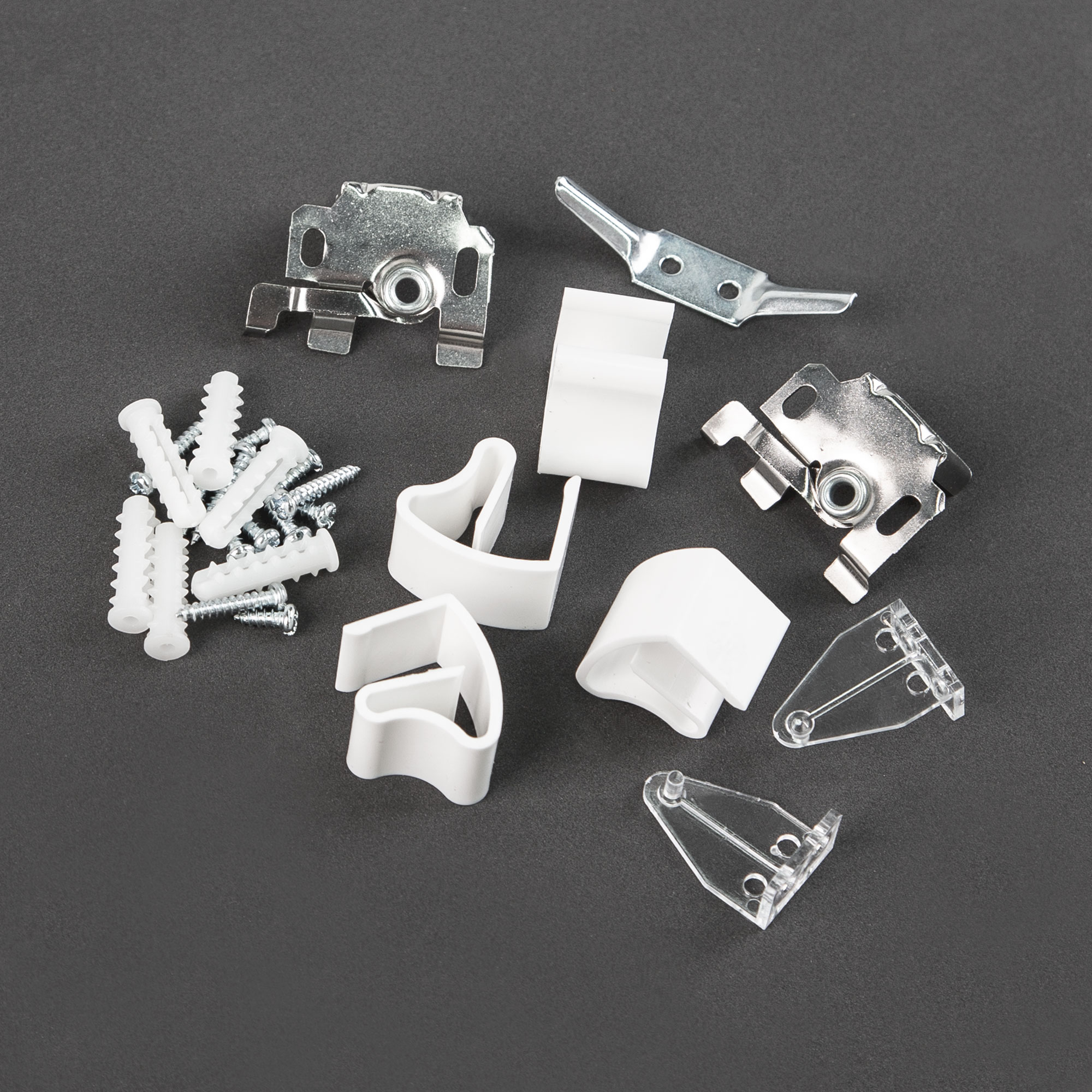 slider_image_44cc7ec20bec4e3a96eb8a40e5534191 Montageset für Aluminium Jalousie mit Halterungen, Schrauben und Dübeln