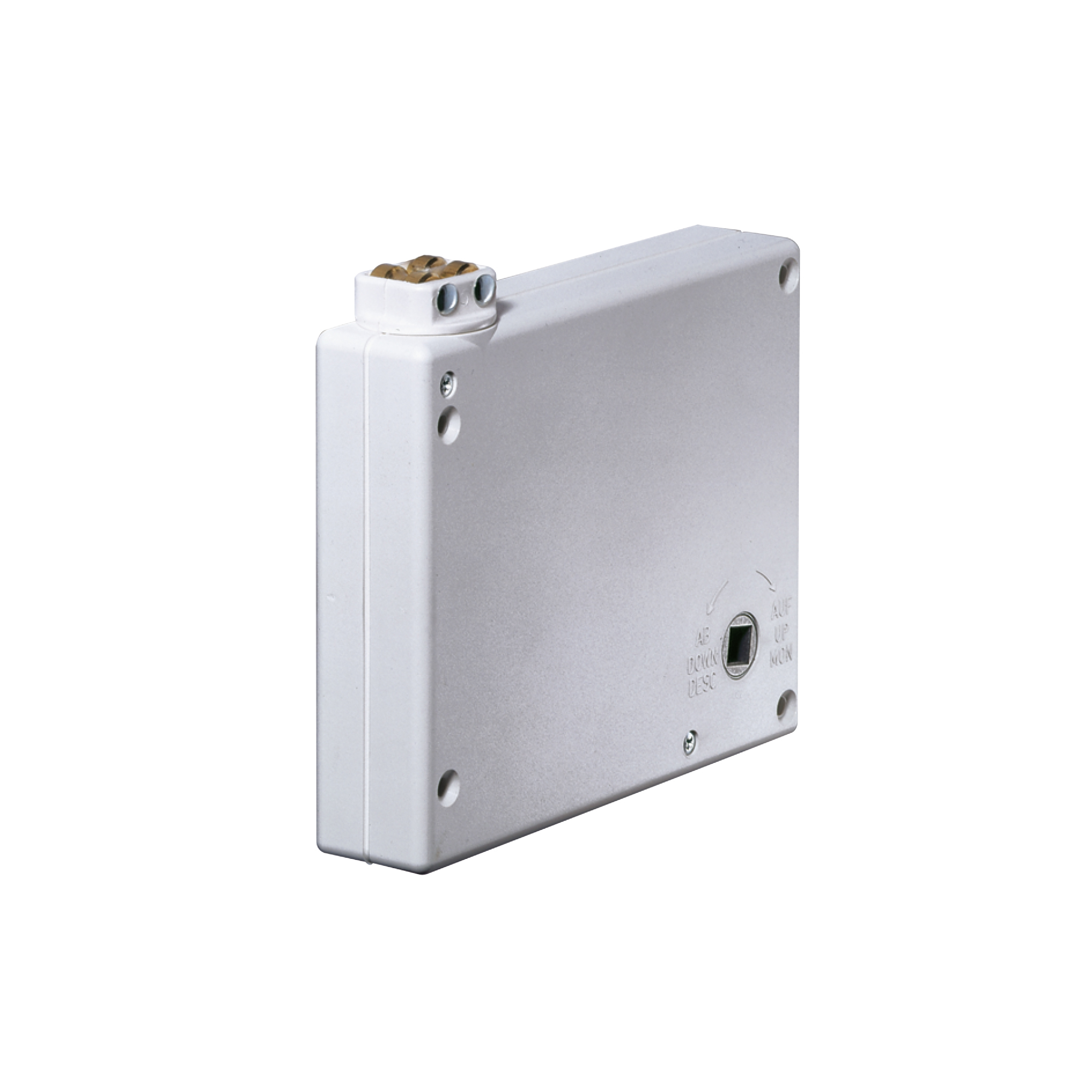 Aufputz-Kurbelwickler mit Schnurmechanismus für Rollläden oder Jalousien