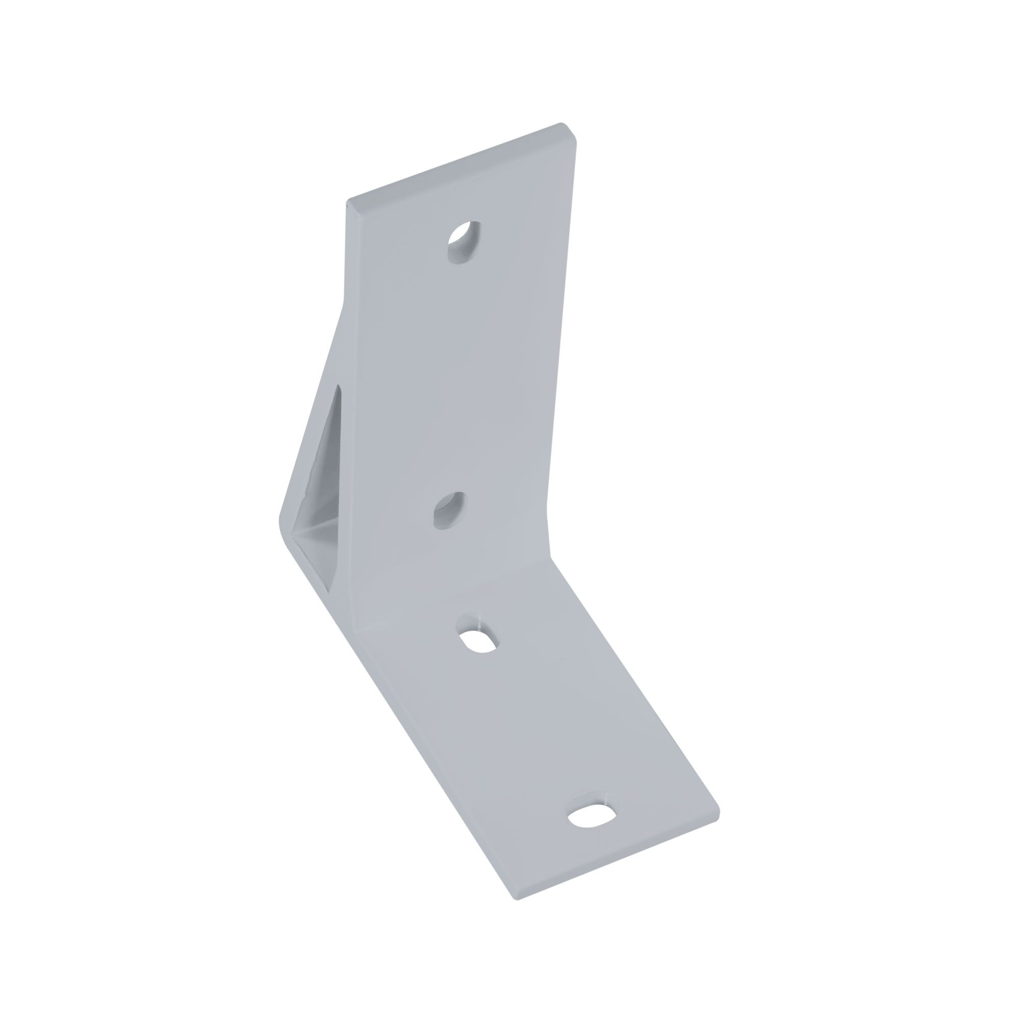 Halterung für Kassettenmarkise Aedis 2000 mit Bohrlöchern zur Deckenmontage