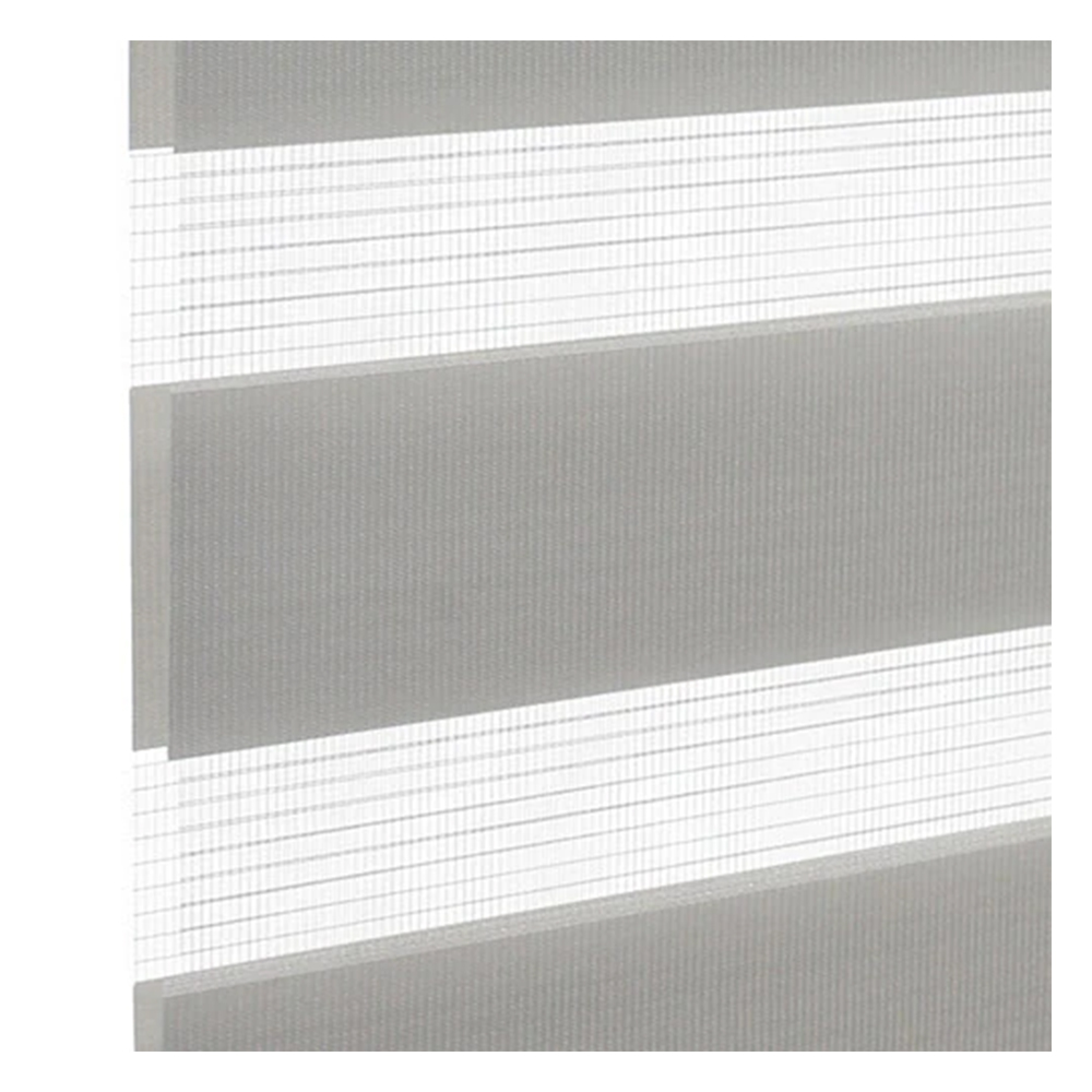 Stoffmuster für Doppelrollo nach Maß | BH21 hellgrau / lichtdurchlässig / London Stoffmuster für Doppelrollo nach Maß | BH21 hellgrau / lichtdurchlässig / London