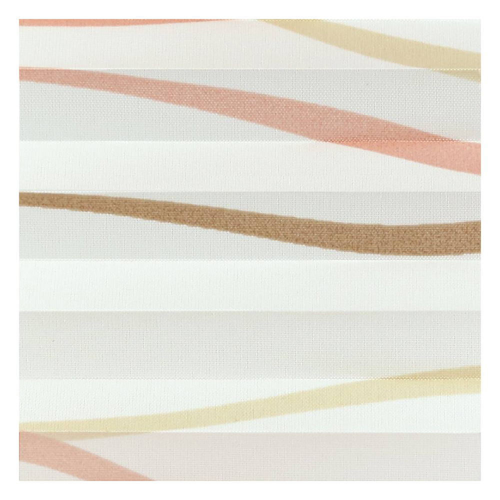 Stoffmuster für Plissee nach Maß | 30851 beige / lichtdurchlässig / Wave Stoffmuster für Plissee nach Maß | 30851 beige / lichtdurchlässig / Wave