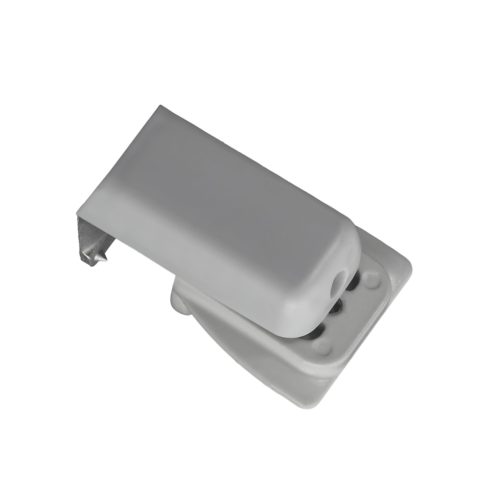 slider_image_019246e6dd3c72a3aa3fd1fc395672f0 Klemmhalter mit Schraube für Spannschuh, rechteckige Form, funktionales Design