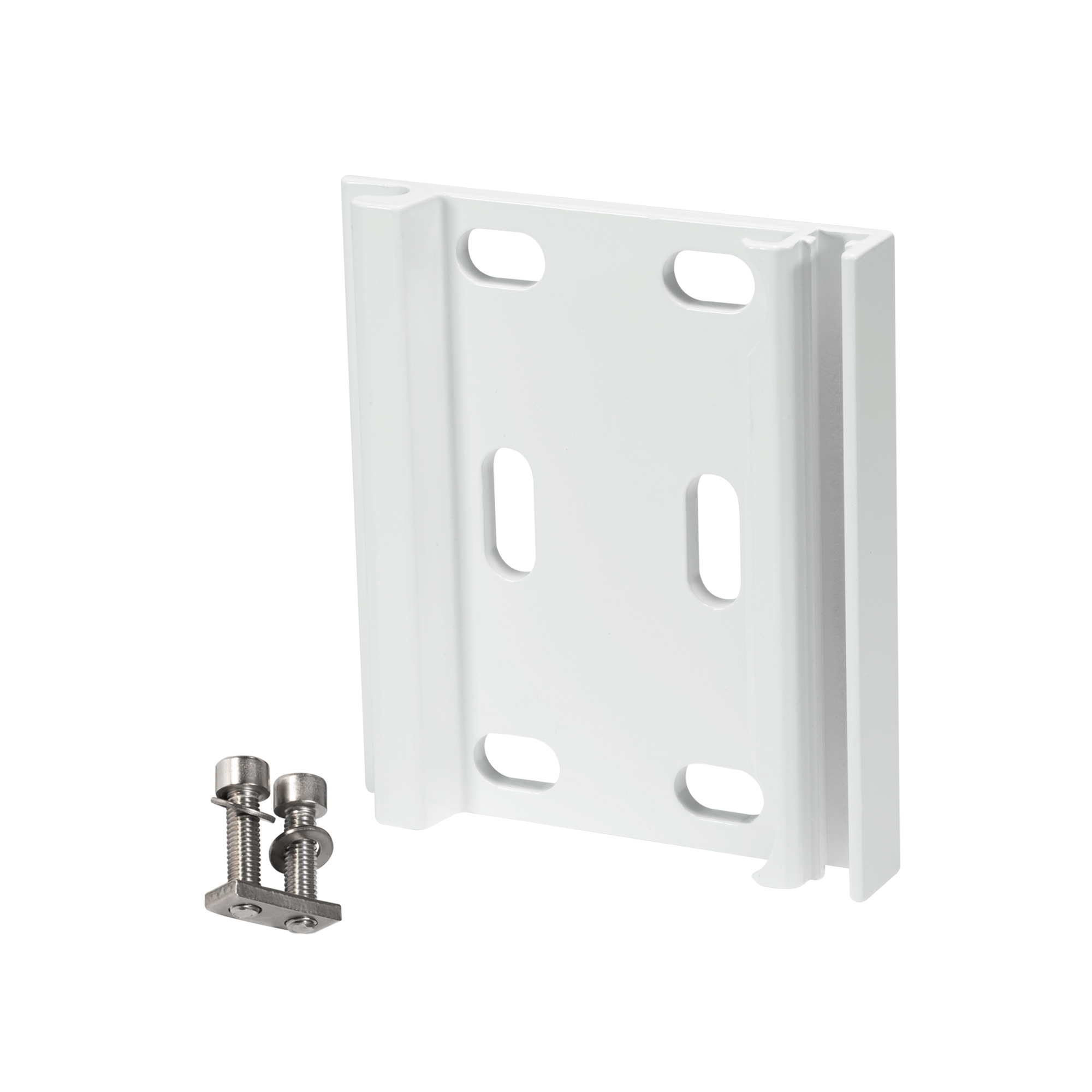 Halterung für Vollkassettenmarkise mit Schrauben zur Wand- oder Deckenmontage
